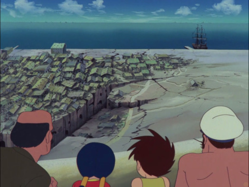 Future Boy Conan 11 industria earthquake